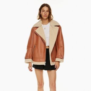 Aritzia Wilfred Free Oak Jacket